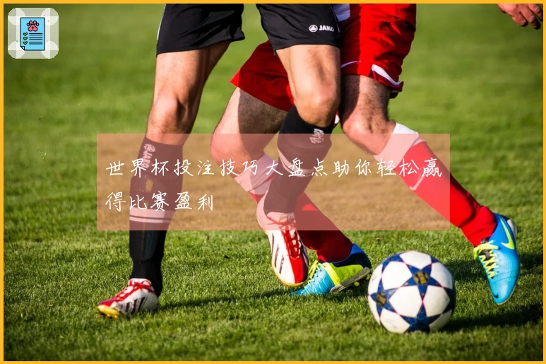 世界杯投注技巧大盘点助你轻松赢得比赛盈利